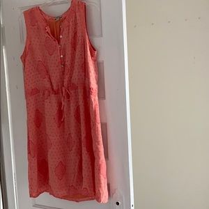 Sleeveless Pink Dress